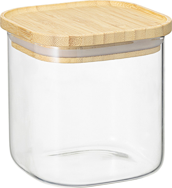 Изображение товара Емкость для хранения Smart Solutions Glass Bamboo / SS0000159