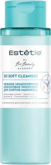 Изображение товара Молочко для снятия макияжа Estetie So Soft кокосовое (180мл)