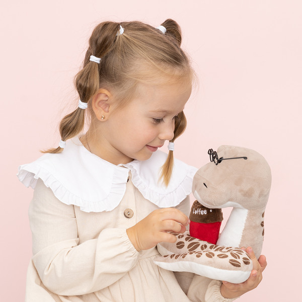 Изображение товара Мягкая игрушка Maxitoys Змей Кофемэн / MT-MRT012412-24