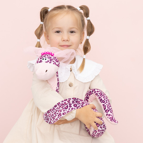 Изображение товара Мягкая игрушка Maxitoys Змея Элизабет на каркасе / MT-MRT012471-110