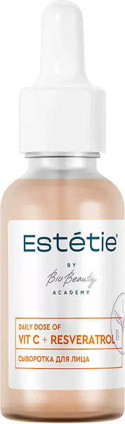 Изображение товара Сыворотка для лица Estetie Vit C + Resveratrol (30мл)