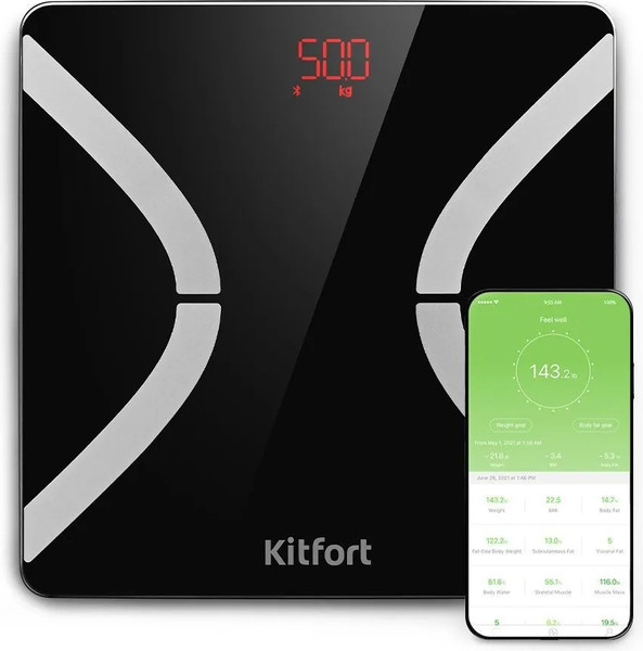 Напольные весы электронные Kitfort КТ-837