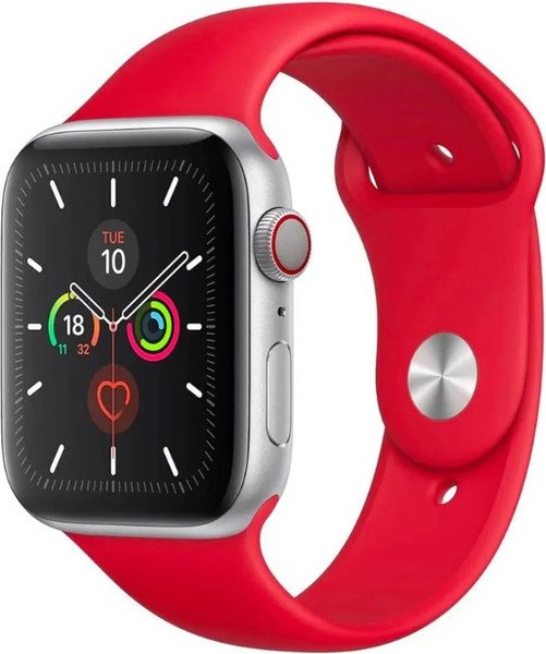 Изображение товара Ремешок для умных часов Bingo Silicone для Apple Watch 38/40/41мм (S, красный)