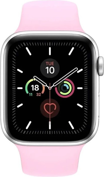 Изображение товара Ремешок для умных часов Bingo Silicone для Apple Watch 38/40/41мм (S, розовый)