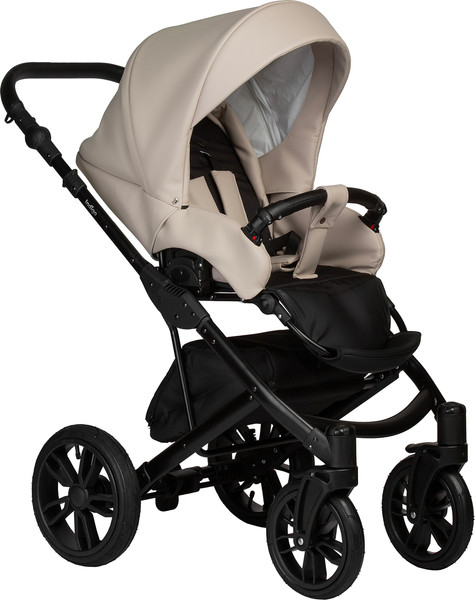 Изображение товара Детская универсальная коляска INDIGO Mio Eco 2 в 1 (02, светло-бежевая кожа)