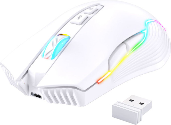 Изображение товара Мышь Onikuma CW905 White Cloud