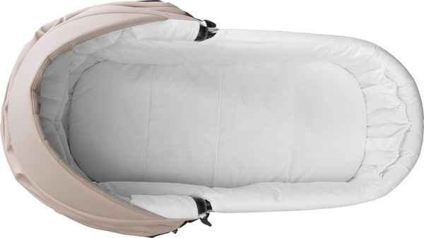 Изображение товара Детская универсальная коляска INDIGO Mio Eco 2 в 1 (04, черная кожа/светло-бежевая кожа)