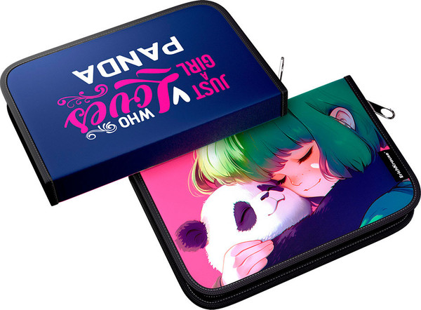 Изображение товара Пенал Erich Krause Panda Hugs / 62896