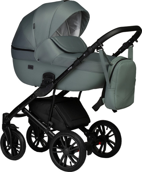 Изображение товара Детская универсальная коляска INDIGO Mio S 2 в 1 (07, шалфей кожа/шалфей)