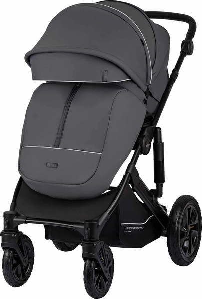 Изображение товара Детская универсальная коляска INDIGO Coin 2 в 1 (темно-серый)