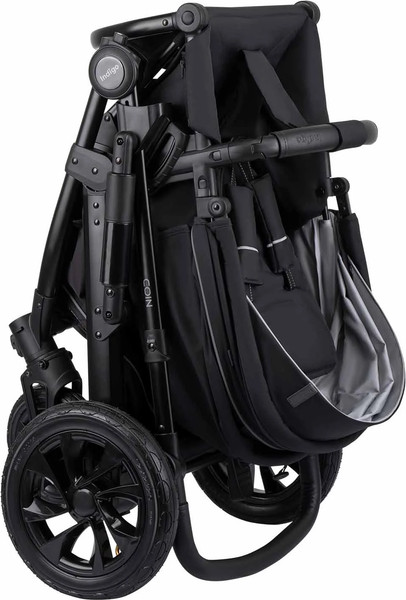 Изображение товара Детская универсальная коляска INDIGO Coin 2 в 1 (черный)