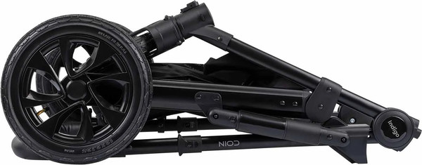 Изображение товара Детская универсальная коляска INDIGO Coin 2 в 1 (черный)