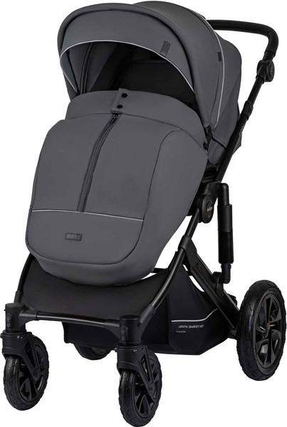 Изображение товара Детская универсальная коляска INDIGO Coin 3 в 1 (темно-серый)