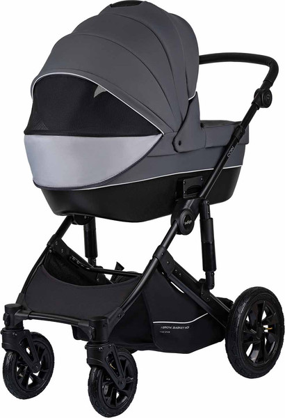 Изображение товара Детская универсальная коляска INDIGO Coin 3 в 1 (темно-серый)