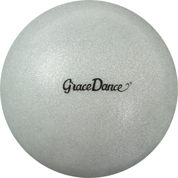 Изображение товара Мяч для художественной гимнастики Grace Dance 10471822 (16.5см, серебристый)