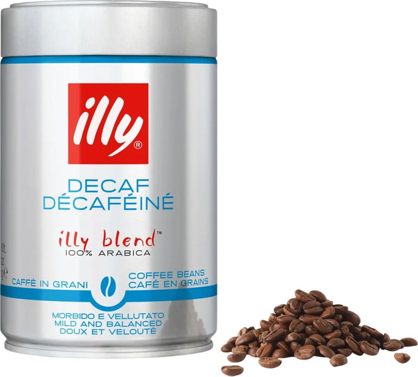 Изображение товара Кофе в зернах illy Decafeinated (250г)