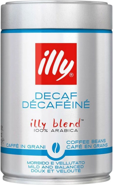 Изображение товара Кофе в зернах illy Decafeinated (250г)