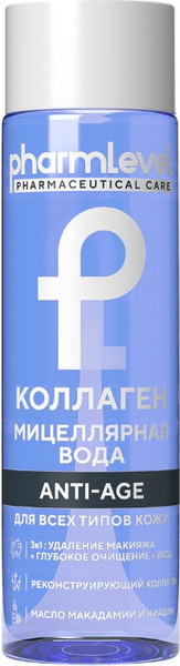 Изображение товара Мицеллярная вода Pharmlevel Коллаген (250мл)