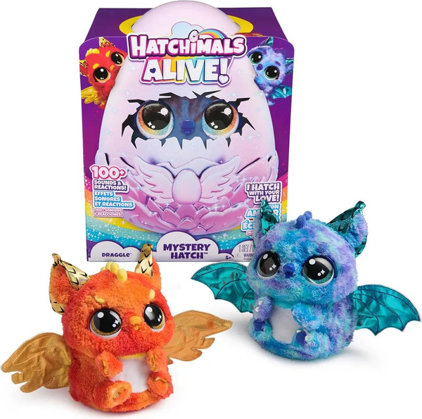 Изображение товара Игрушка-сюрприз Hatchimals Дракон / 43647