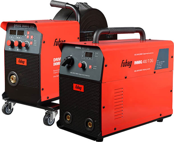 Изображение товара Полуавтомат сварочный Fubag Inmig 400T DG 31440 + Drive Inmig DG 41125 + Шланг 5м  (31440.4)