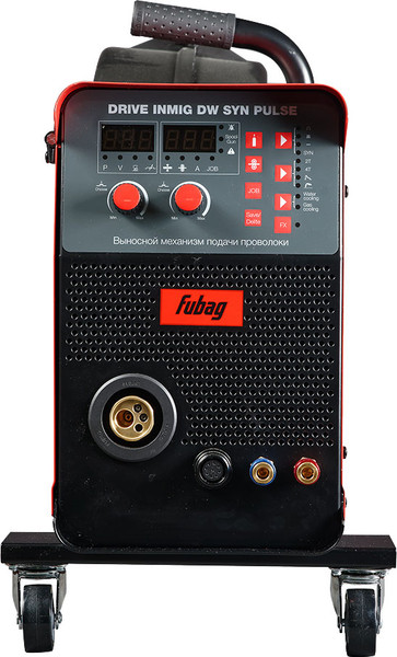 Изображение товара Полуавтомат сварочный Fubag Inmig 500T DW SYN Pulse+Drive Inmig DW SYN Pulse+Горелка FB 400 (31443.8)