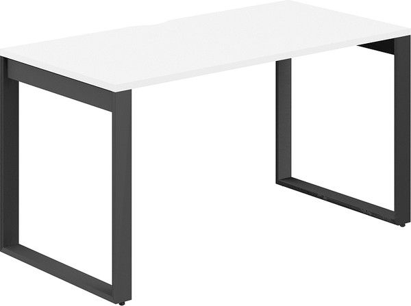 Изображение товара Письменный стол Norden 160x80x75 / AG.109.WH.V.72.AN (антрацит/белый)