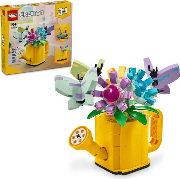 Изображение товара Конструктор Lego Creator Цветы в лейке 3 в 1 / 31149