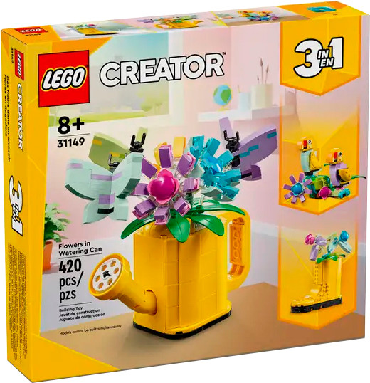 Изображение товара Конструктор Lego Creator Цветы в лейке 3 в 1 / 31149