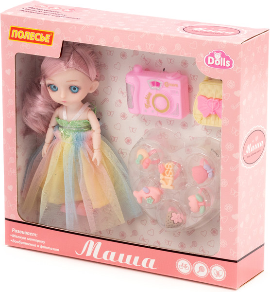 Изображение товара Кукла с аксессуарами Полесье Маша в нарядном платье / 03281