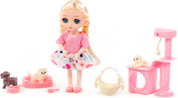 Изображение товара Кукла с аксессуарами Полесье Маша в платье / 03359