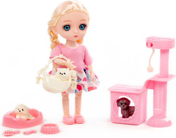 Изображение товара Кукла с аксессуарами Полесье Маша в платье / 03359