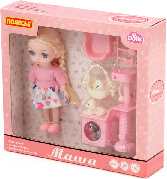 Изображение товара Кукла с аксессуарами Полесье Маша в платье / 03359