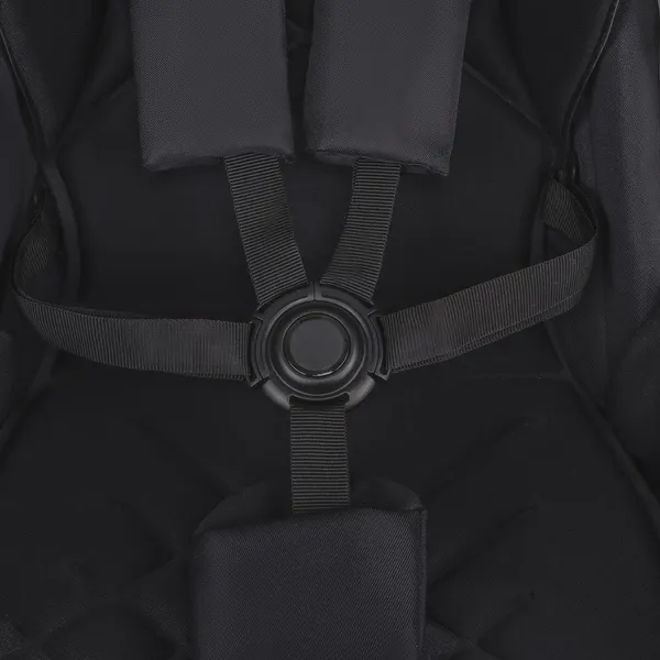 Изображение товара Детская универсальная коляска Bexa Ideal Eco 2 в 1  (IE 02, черный/светло-бежевая кожа)