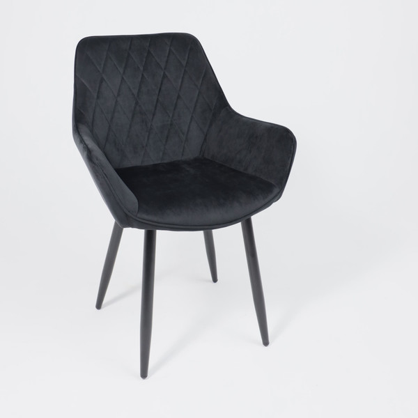 Изображение товара Стул AksHome Pablo (черный велюр HLR-66/черный)