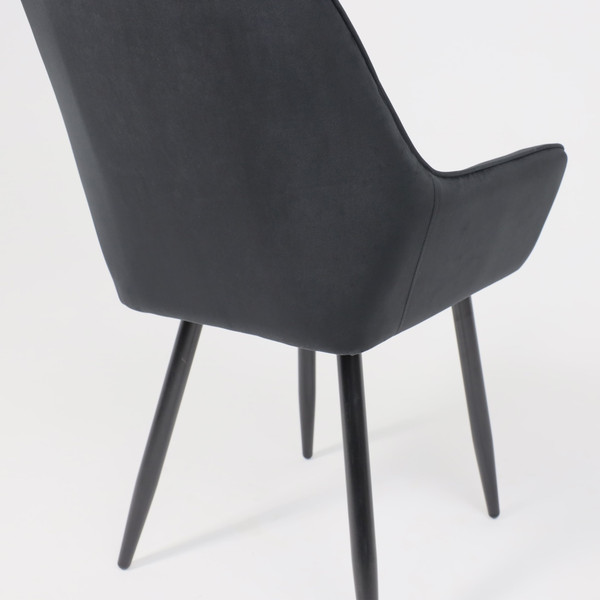 Изображение товара Стул AksHome Pablo (черный велюр HLR-66/черный)