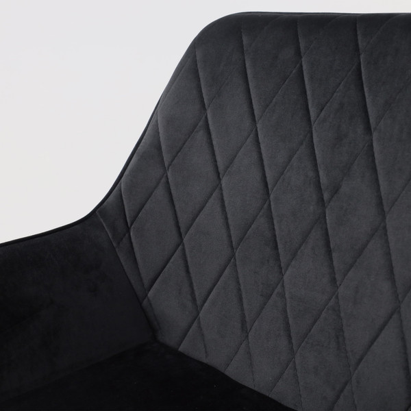 Изображение товара Стул AksHome Pablo (черный велюр HLR-66/черный)