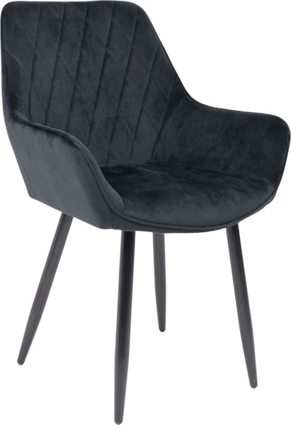 Изображение товара Стул AksHome Pablo (черный велюр HLR-66/черный)