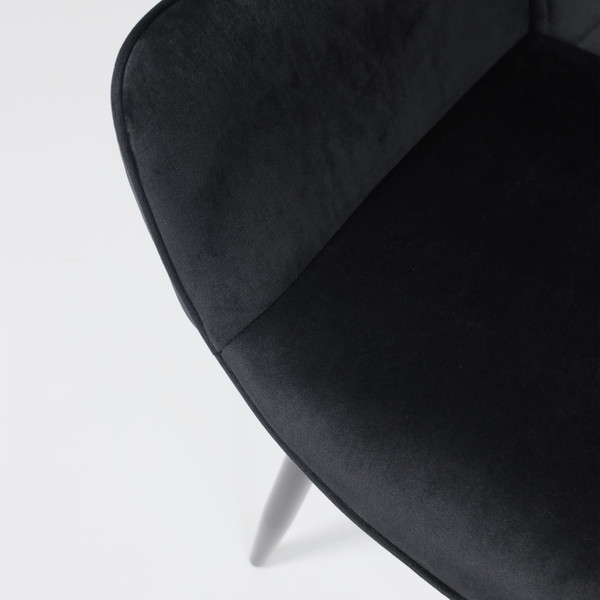 Изображение товара Стул AksHome Pablo (черный велюр HLR-66/черный)