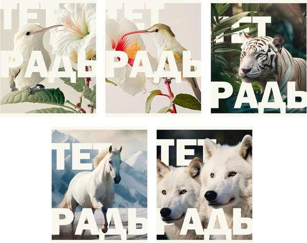 Изображение товара Тетрадь Listoff В дикой природе / ТК968723