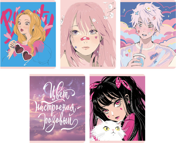 Изображение товара Тетрадь Listoff В розовом / ТК968672