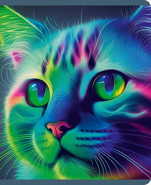 Изображение товара Тетрадь Listoff Яркий микс / ТК968671