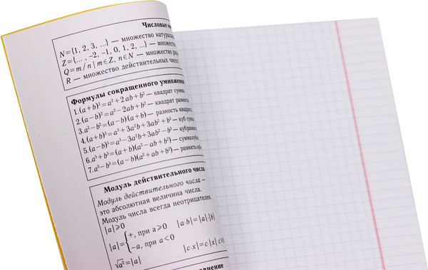 Изображение товара Тетрадь предметная Listoff Color Drop. Алгебра / ТТФ488037