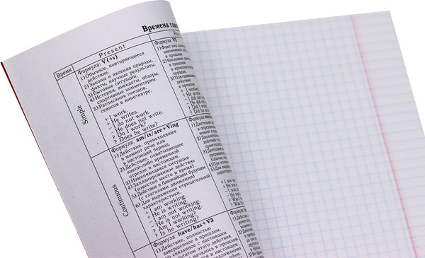 Изображение товара Тетрадь предметная Listoff Color Drop. Английский язык / ТТФ488044