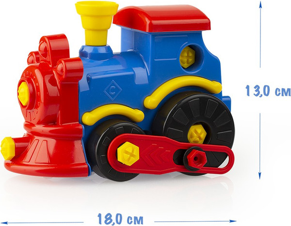 Изображение товара Игрушка-конструктор Стром Паровозик Томми / У1044 (26эл)