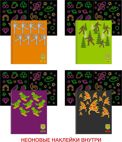 Изображение товара Тетрадь Listoff Смешная команда / ТС2Л487266