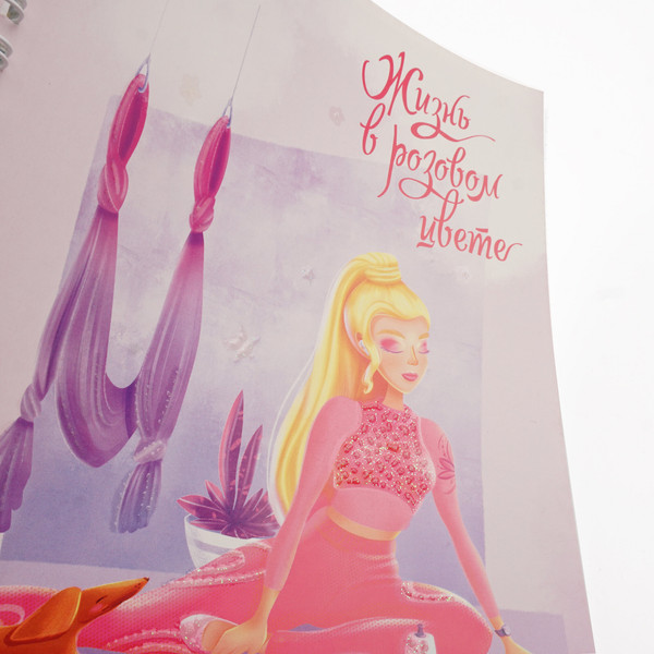 Изображение товара Тетрадь Listoff Жизнь в розовом цвете / ТСБ488816