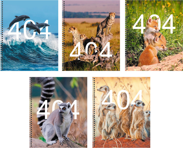 Изображение товара Тетрадь Listoff Not Found / ТСЛ488441