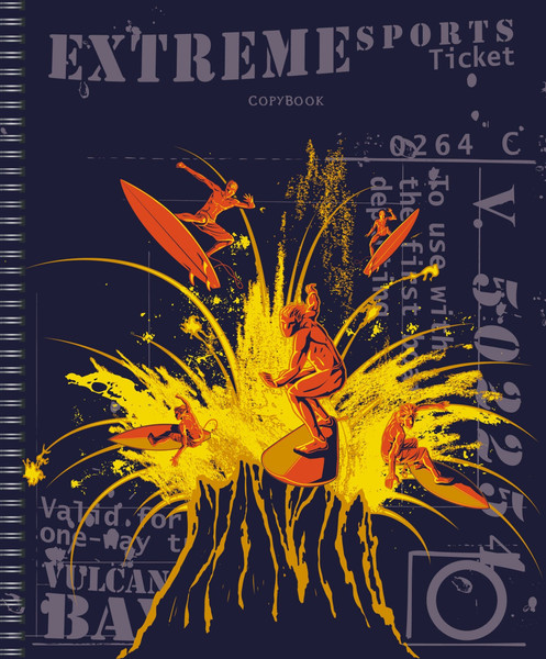 Изображение товара Тетрадь Listoff Surf Life / ТС2Л487695