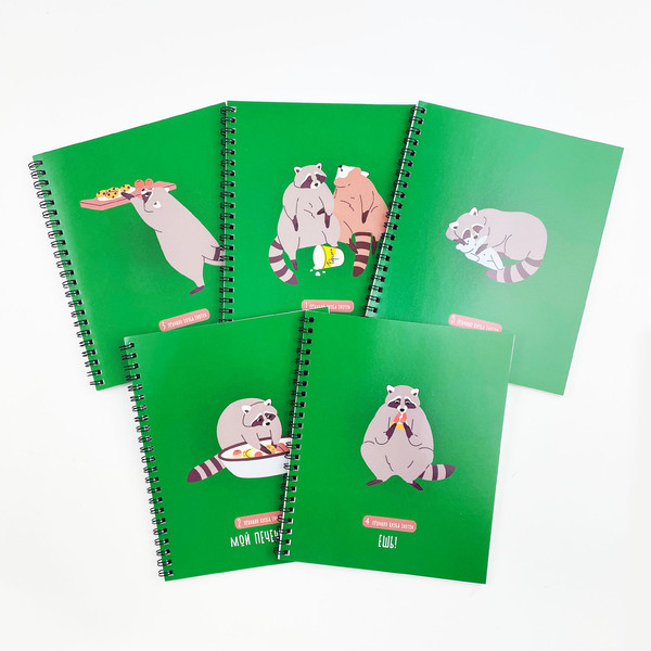 Изображение товара Тетрадь Listoff Клуб енотов / ТС2Л488454