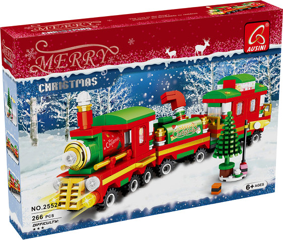 Изображение товара Конструктор Ausini Поезд чудес 25524 / 4351960 (266эл)